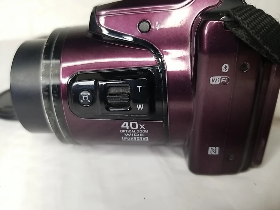 Nikon COOLPIX B500 40x 16.0MP Digital Camera Plum Working - Image 3 of 4