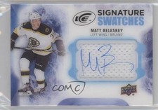 2016-17 Upper Deck Ice Signature Swatches Matt Beleskey #SS-MB Auto 0f8