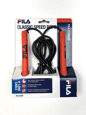 FILA Classic 9' Jump Rope Speed Rope Adjustable Jumping Rope Exercise