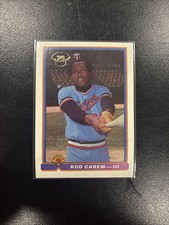1991 Bowman Rod Carew Minnesota Twins #3