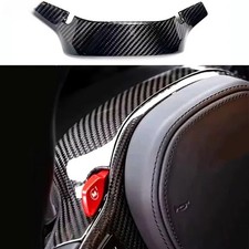 Dry Carbon Fiber Steering Wheel Above Cover For BMW X3M X4M X5M X6M F96 F97 F98