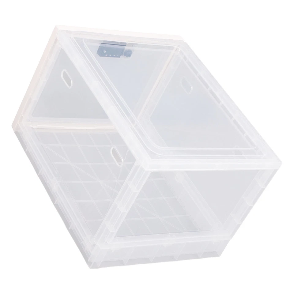 Lock Box Clear Food Storage Container Medicine Case With 3 Digit Combination TOU - Image 2 of 4