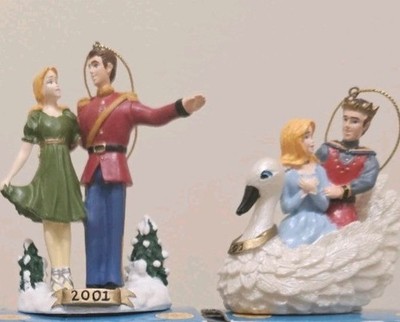 Set Of 14 Nutcracker, Mouse King, Clara, & Prince Ornaments 2001