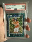 2024 Panini  Optic - Rated Rookie Bo Nix #209 Teal Velocity Prizm Psa 9