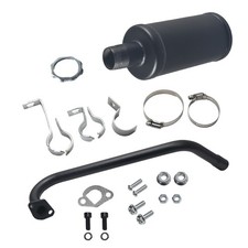 212cc Long Exhaust Pipe with Muffler for Predator 224cc 196cc CT200U BT200X