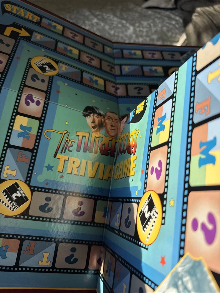 The Official Three Stooges Trivia Game Sealed In Plastic 2000 By Talicor - Image 4 of 4