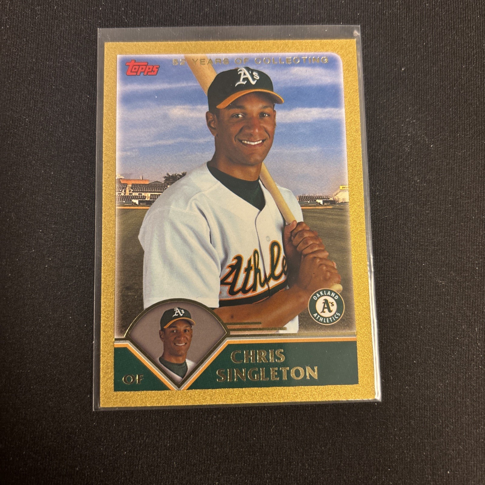 2003 Topps - Chris Singleton #371 Gold /2003