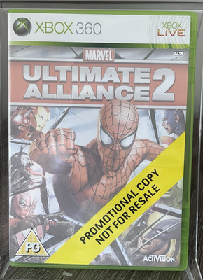 Ultimate Alliance 2 Xbox 360 Werbekopie sehr guter Zustand schneller Versand