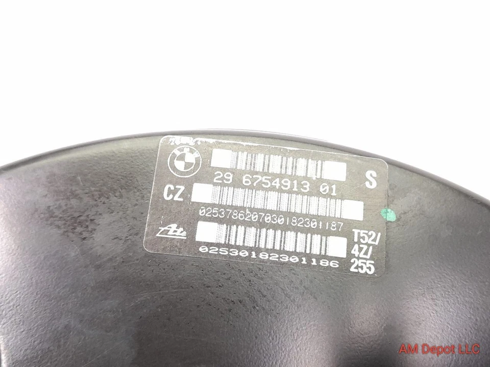 2002 BMW 330ci 325ci 325i 330i E46 PBR Power Brake Booster Servo w Cylinder  - Image 4 of 4