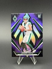2024 Panini Phoenix - Rookies Jordan Travis #210 Purple Fade (RC)