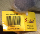 NWT Sunkid Grey Mohair Teddy Bear Bean Bag Plushie — photo 5