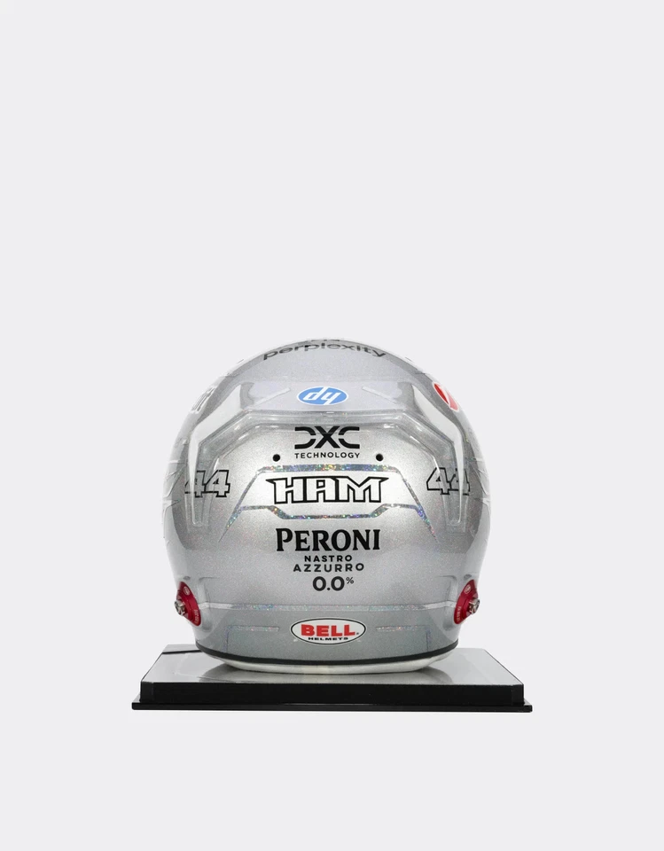 F1 2025 LEWIS HAMILTON 签名拉斯维加斯费拉里头盔正装 1/1 FORMULA 1 — 第 3/4 张图片