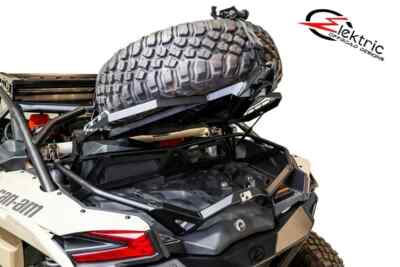 ELEKTRIC OFFROAD CAN AM MAVERICK X3 ALL 2017+ VOLT BAJA SPARE TIRE RACK CARRIER
