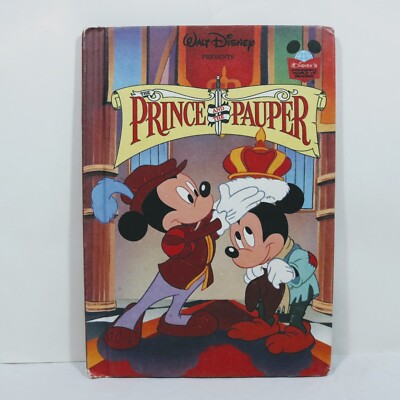 1993 Book Walt Disney The Prince And The Pauper