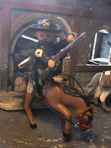 PLAYMOBIL CUSTOM SUBOFICIAL DE CABALLERIA DE LA UNION REF-008 - Imagen 9 de 10