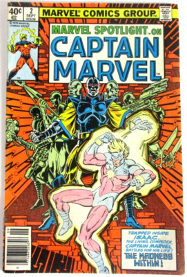 Marvel Comics MARVEL SPOTLIGHT On CAPTAIN MARVEL #2 September 1979!!