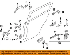 KIA OEM 11-16 Sportage Front Door Lock Hardware-Handle, Inside 826103W000
