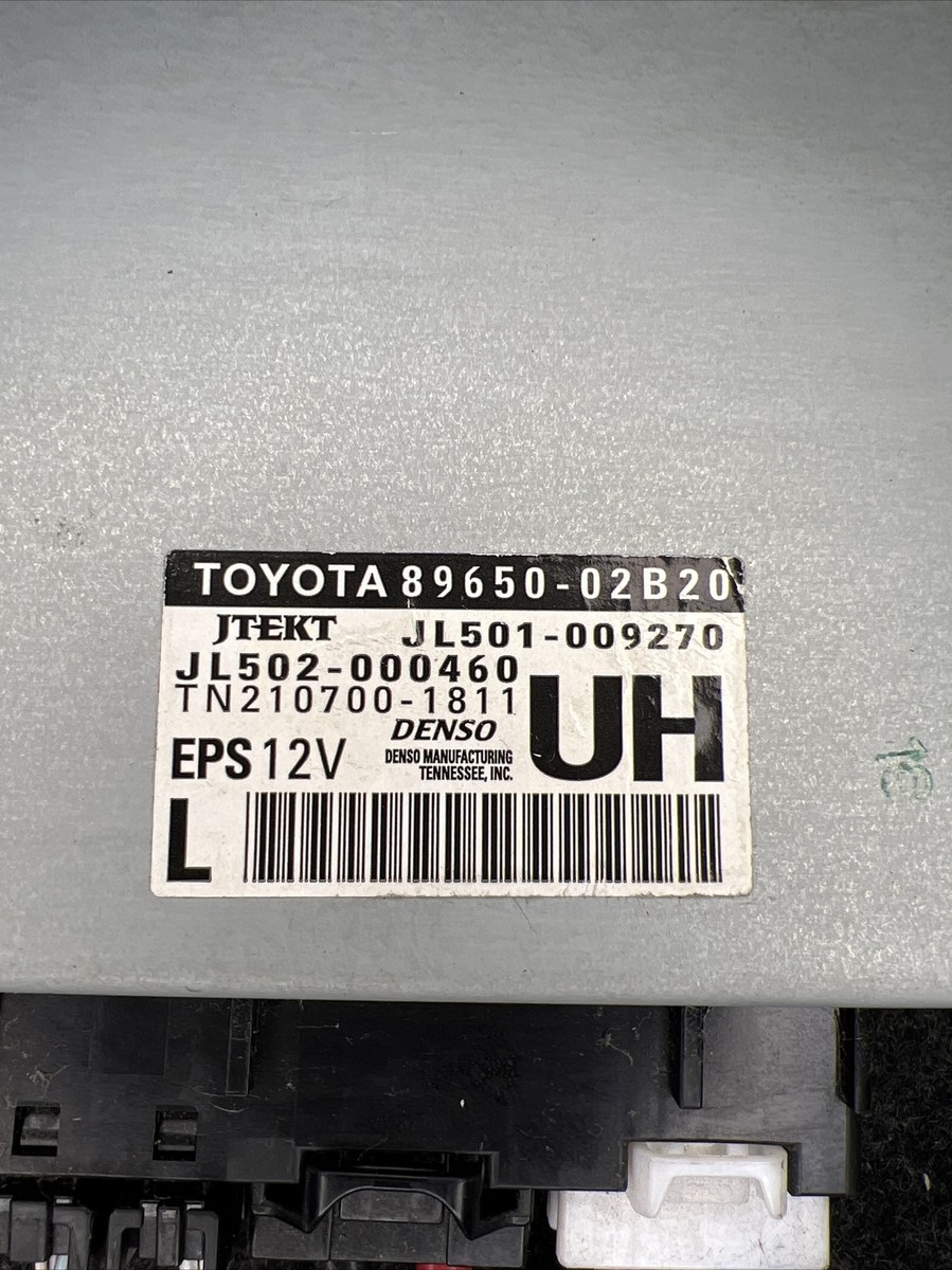 2016 TOYOTA COROLLA STEERING CONTROL MODULE 89650-02B20 OEM 16 | eBay