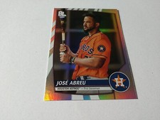2023 Topps Big League Jose Abreu Rainbow Foil | #217 | Houston Astros