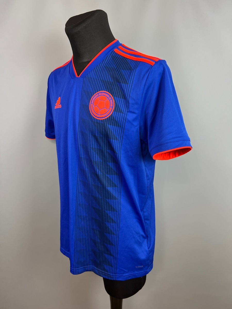 COLOMBIA 2018 2019 AWAY SHIRT FOOTBALL SOCCER JERSEY ADIDAS COLOMBIA 2018 2019 AWAY SHIRT FOOTBALL SOCCER JERSEY ADIDAS