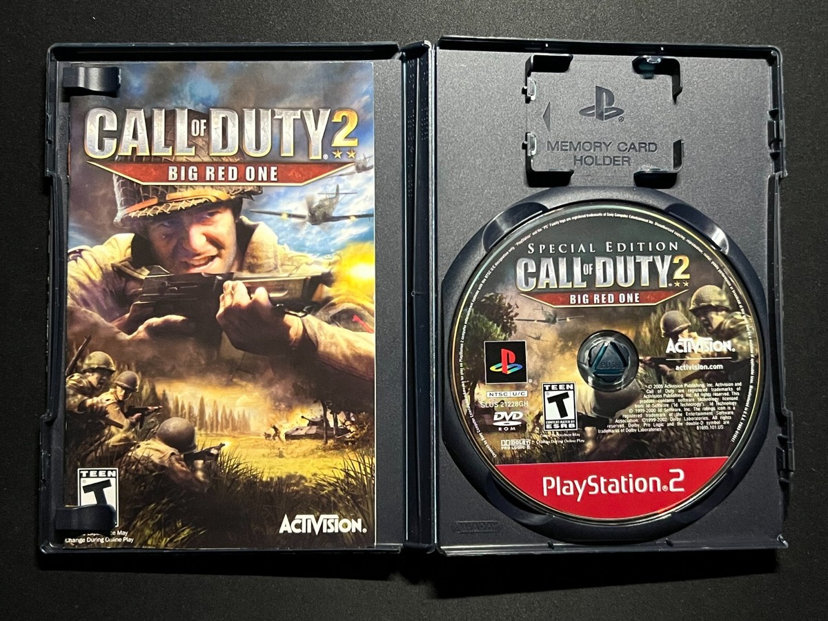Call Of Duty 2: Big Red One - 1ère édition PlayStation PS2