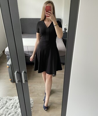 DKNY elegantes Coctailkleid schwarz US 2 ''Little black dress''