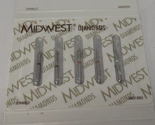 DENTSPLY Midwest Diamond Burs - FG Evaluation Variety Pack - 5 pack 471999