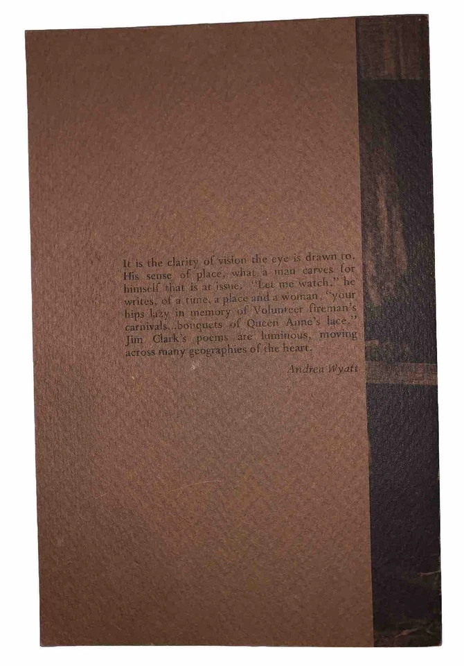 SIGNED, 1 of 50, 1st Ed, J. WESLEY CLARK, DAUGHTER OF THE SOUTH COUNTY, POETRY - Image 3 of 4