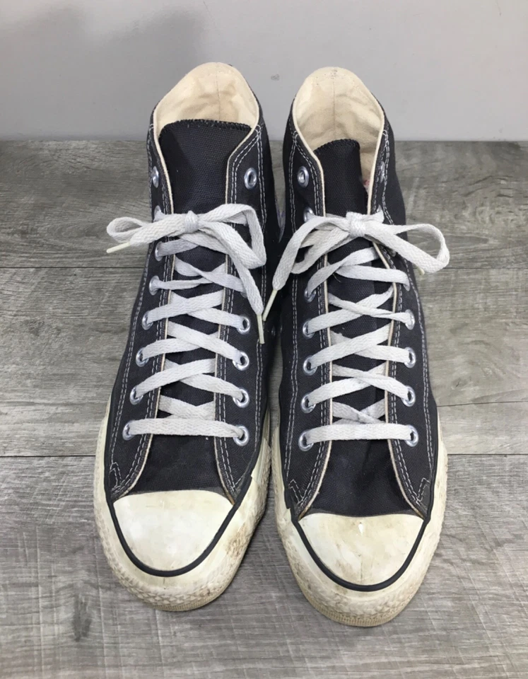 Zapatillas altas Converse All Star Chucks Taylor hechas en EE. UU. para hombre talla 7,5 de colección Foto 3 de 4