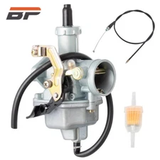 Carburetor & Throttle Cable For Honda CM200T CL200T NX125 XL125S XR200