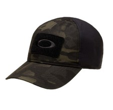 OAKLEY 911630A SI Standard Issue Multicam® Black MC Tactical Morale Patch Cap