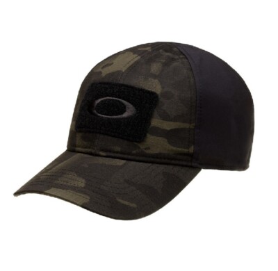 OAKLEY 911630A SI Standard Issue Multicam  Black MC Tactical Morale Patch Cap