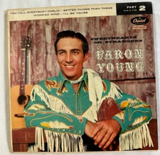 FARON YOUNG 1957 Sweethearts or Strangers Part 2 / Capitol EAP 2-778 Mono VG