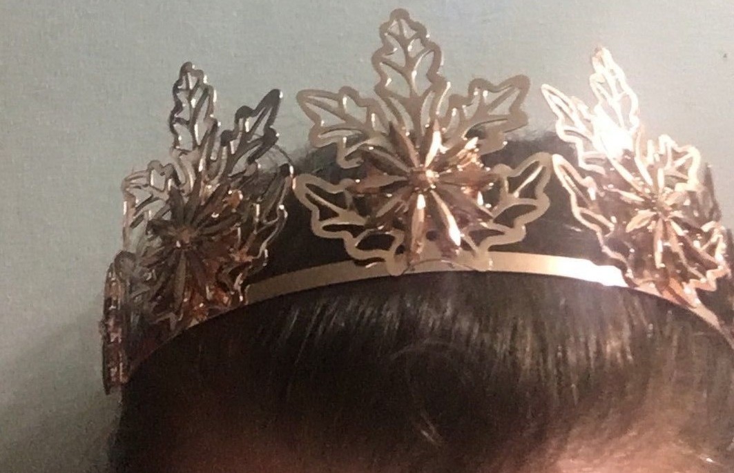 Lovisa ROSE GOLD LEAF CROWN STATEMENT Head Piece Bnwt (acc36