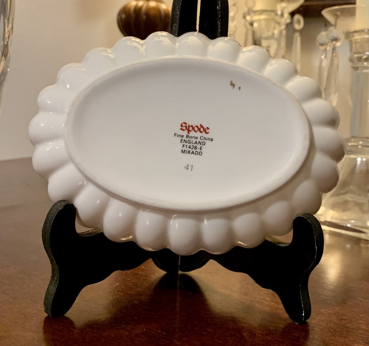 Spode Fine Bone China England F1428-E Mikado- Trinket Dish