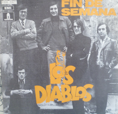 7'' 1971 FRENCH PRESS LOS DIABLOS Fin De Semana /MINT-?