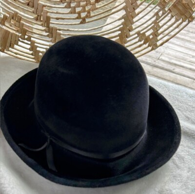 Helen kaminski Australia black 100% rabbit fur felt hat Size  display picture 1