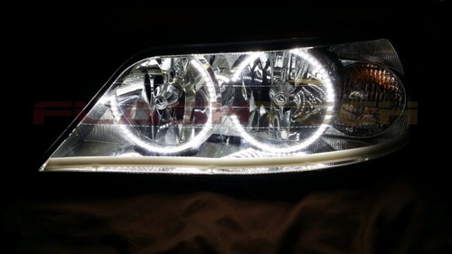 Kit de halo de faros LED ojo de ángel blanco para faros Lincoln Town Car 05-11 - Imagen 4 de 5