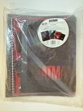 DC Batman Binder Bundle 4 Piece Set Folder Binder Notebook Composition Book