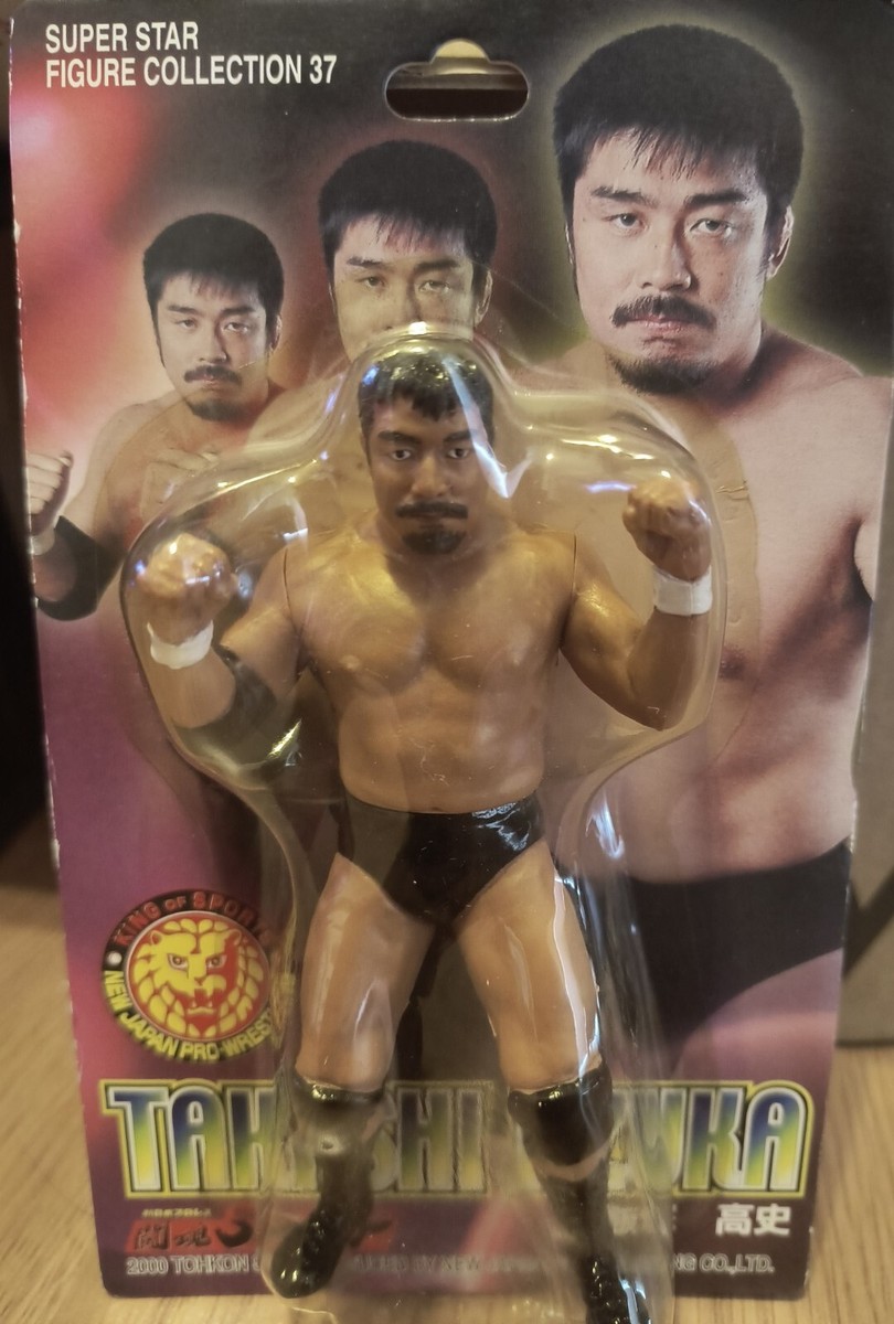 New vintage 2000 Takashi Iizuka figure NEW Japan pro