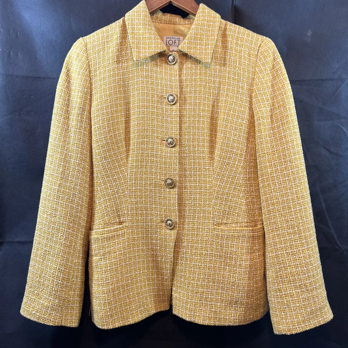 Ann taylor tweed jacket hotsell