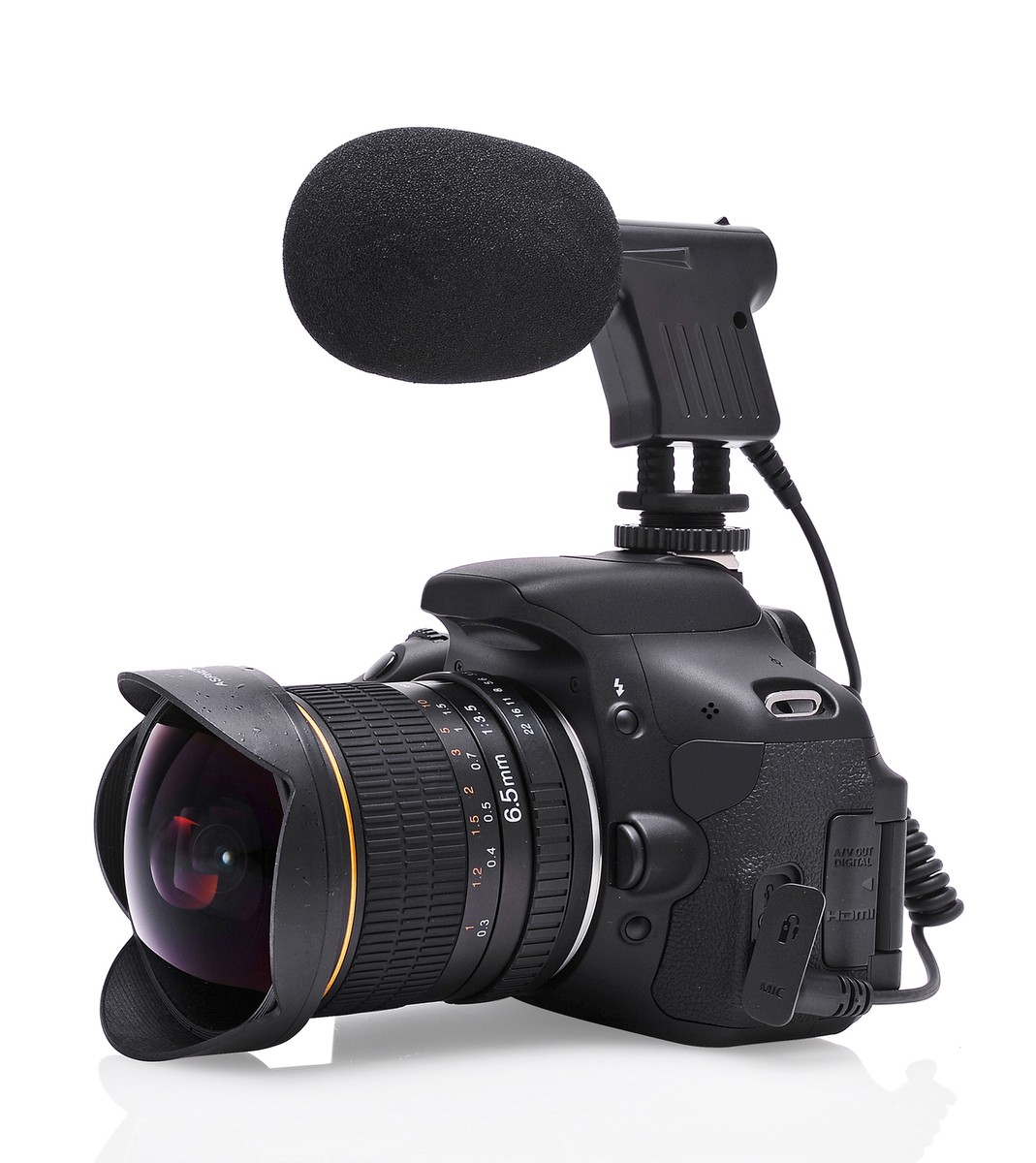 Canon Eos Rebel T7 Canon 2000d Mic Input Eos 2000d External