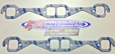 Fel-Pro 1405 SBC Chevy 350 1.55" X 1.55" Port Race Exhaust Header Gasket Pair
