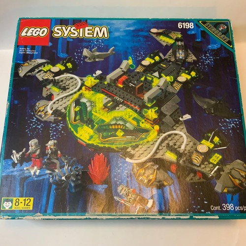 BOX ONLY Vintage Lego System 6198 Sting Ray Stormer Stingrays