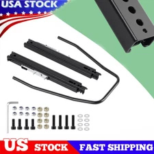 Adjustable Universal New Dual Lock Racing Seat Slider Steel Rail Track Set