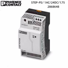 1pcs Phoenix Switching Power Supply 2868648 STEP-PS/ 1AC/24DC/1.75