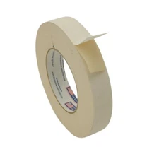 Intertape 591 Double Sided Flatback Paper Tape 1 in x 36 yds Beige 7 mil
