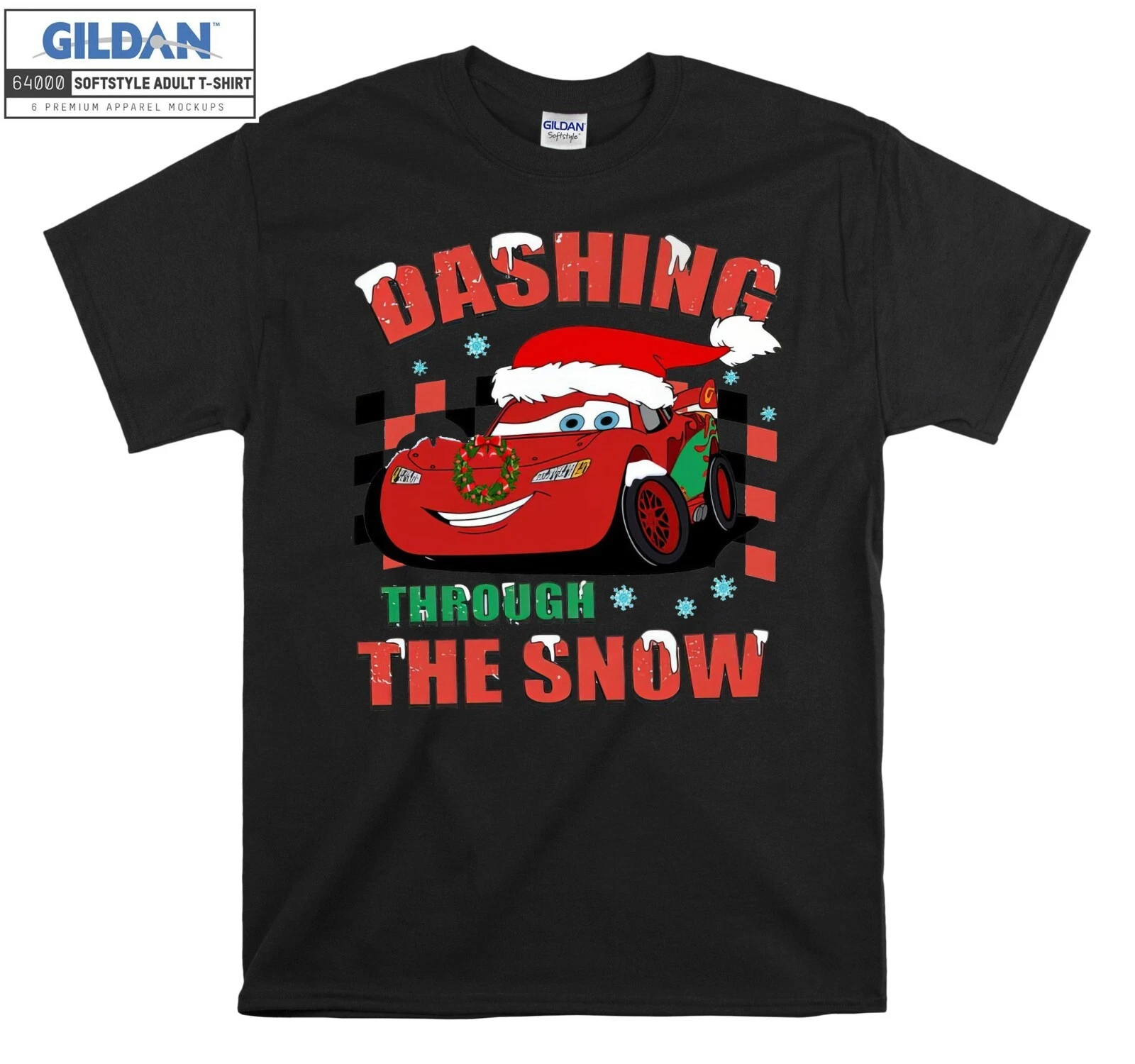 ALEXANDER MCQUEEN Felpa con cappuccio Cars Lightning Mcqueen che sfreccia attraverso la maglietta uomo donna unisex AB230