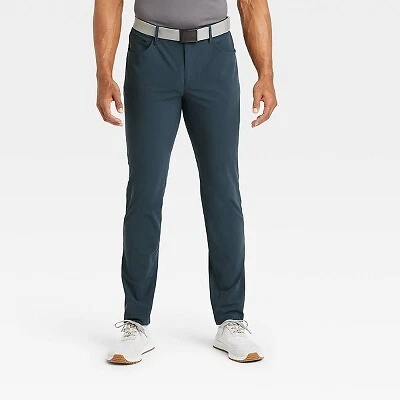 Men's Slim Golf Pants - All in Motion Navy 34x30