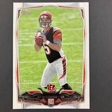 AJ McCarron 2014 Topps Rookie Card #381 NFL Bengals XFL St.Louis Battlehawks